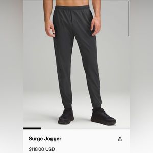 Lulu lemon Surge Jogger Large
